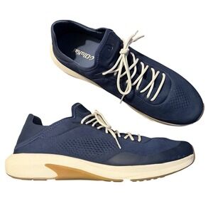 OLUKAI KAHOLO Sneakers Men's Sz 14 Moonlit Ocean Blue Lightweight Lace Up Casual